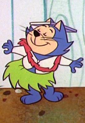 TOP CAT "Hawaii Here We Come" Cat dance hula